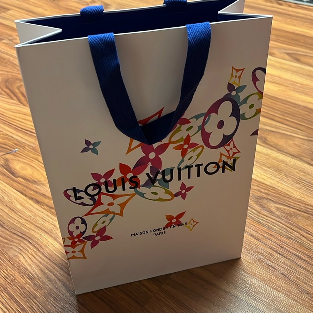 Limited edition Louis Vuitton shopping bag